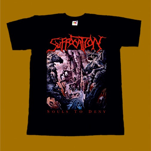SUFFOCATION T-SHIRT - SOULS TO DENY
