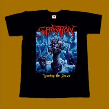 SUFFOCATION T-SHIRT - BREEDING THE SPAWN