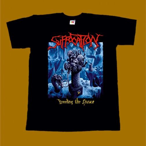 SUFFOCATION T-SHIRT - BREEDING THE SPAWN