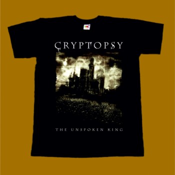 CRYPTOPSY T-SHIRT - THE UNSPOKEN KING