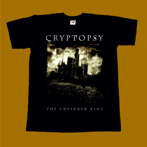 CRYPTOPSY T-SHIRT - THE UNSPOKEN KING