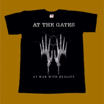 AT THE GATES T-SHIRT - AT WAR WITH REALITY