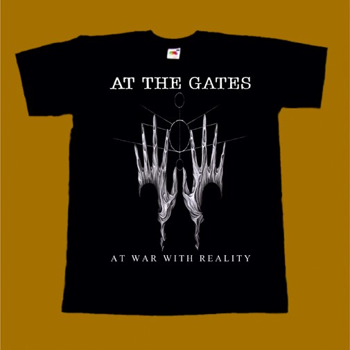 AT THE GATES T-SHIRT - AT WAR WITH REALITY