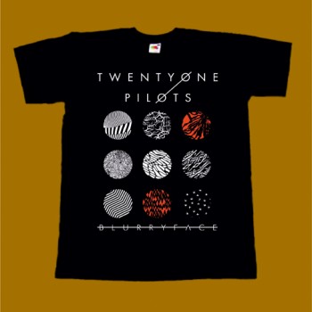 TWENTY ONE PILOTS T-SHIRT - BLURRYFACE