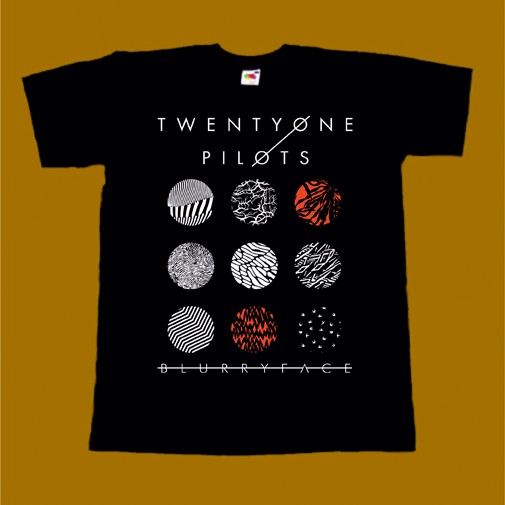 TWENTY ONE PILOTS T-SHIRT - BLURRYFACE