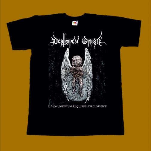 DEATHSPELL OMEGA T-SHIRT - SI MONUMENTUM REQUIRES CIRCUMSPICE
