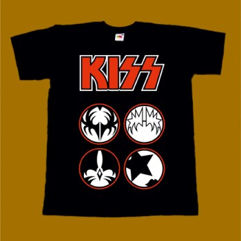 KISS T-SHIRT - SYMBOLS