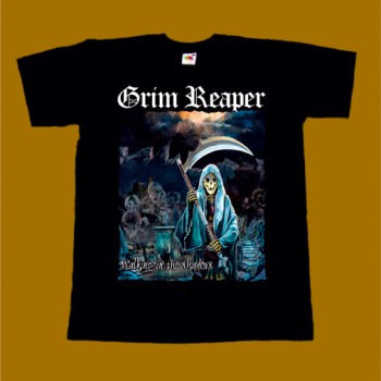 GRIM REAPER T-SHIRT - WALKING IN THE SHADOWS