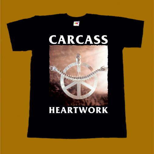 CARCASS T-SHIRT - HEARTWORK