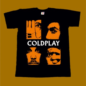 COLDPLAY T-SHIRT - FACES