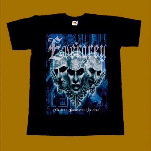 EVERGREY T-SHIRT - SOLITUDE DOMINANCE TRAGEDY