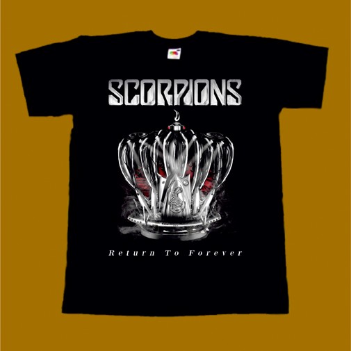 SCORPIONS T-SHIRT - RETURN TO FOREVER 2