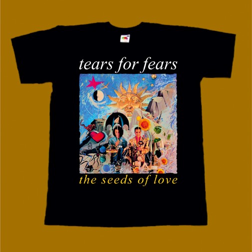 TEARS FOR FEARS T-SHIRT - THE SEEDS OF LOVE