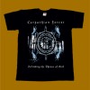 CARPATHIAN FOREST T-SHIRT - DEFENDING THE THRONE OF EVIL