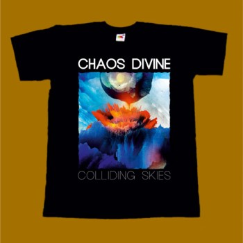 CHAOS DIVINE T-SHIRT - COLLIDING SKIES