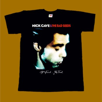 NICK CAVE AND THE BAD SEEDS T-SHIRT - YOUR FUNERAL MY TRIAL