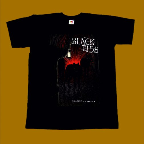 BLACK TIDE T-SHIRT - CHASING SHADOWS