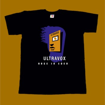 ULTRAVOX T-SHIRT - RAGE IN EDEN