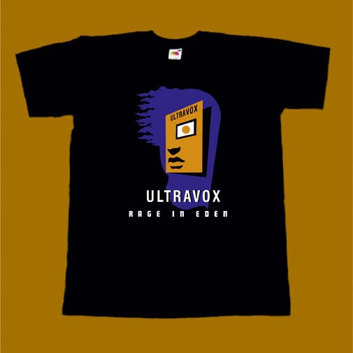 ULTRAVOX T-SHIRT - RAGE IN EDEN