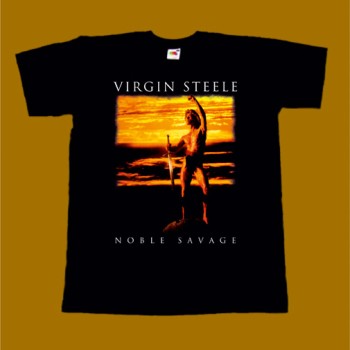 VIRGIN STEELE T-SHIRT - NOBLE SAVAGE