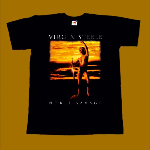 VIRGIN STEELE T-SHIRT - NOBLE SAVAGE