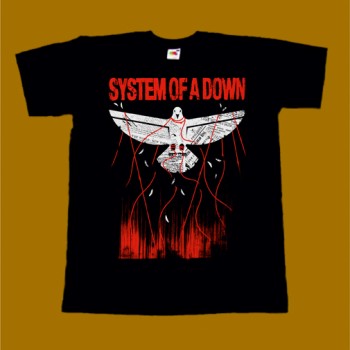SYSTEM OF A DOWN T-SHIRT - OVERCOME