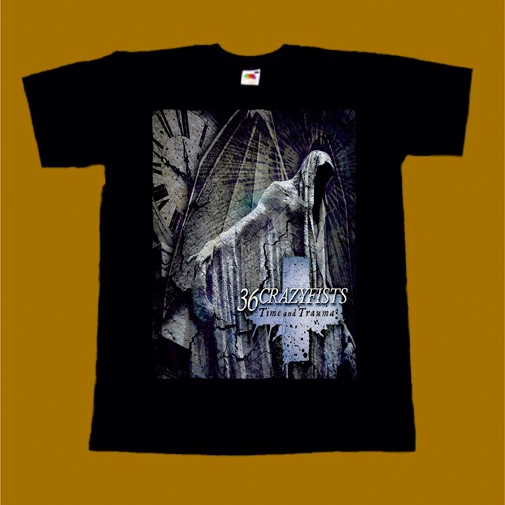 36 CRAZYFISTS T-SHIRT - TIME AND TRAUMA