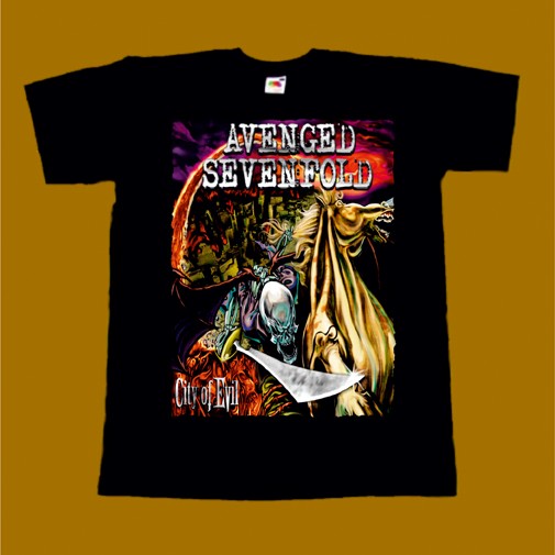 AVENGED SEVENFOLD T-SHIRT - CITY OF EVIL