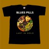 BLUES PILLS T-SHIRT - LADY IN GOLD