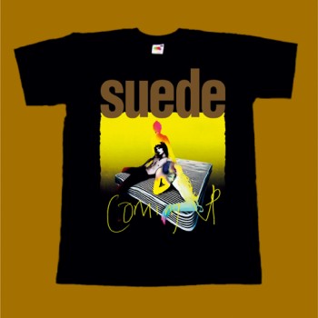 SUEDE T-SHIRT - COMING UP