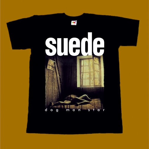 SUEDE T-SHIRT - DOG MAN STAR