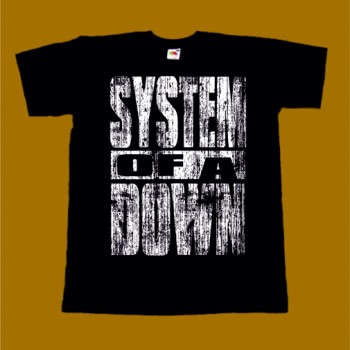 SYSTEM OF A DOWN T-SHIRT - LOGO
