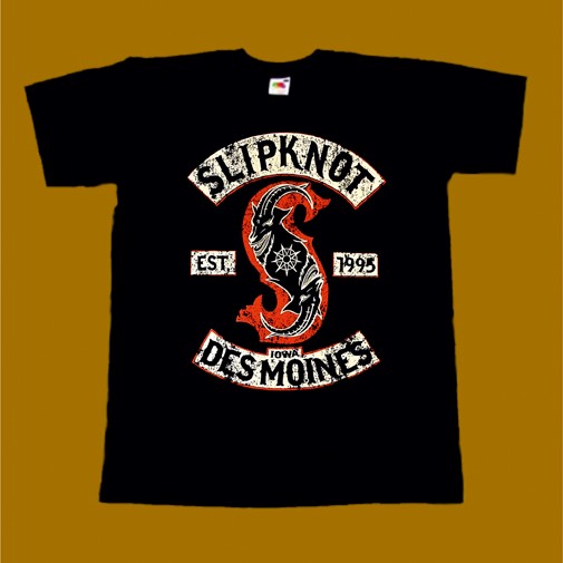 SLIPKNOT T-SHIRT - DES MOINES