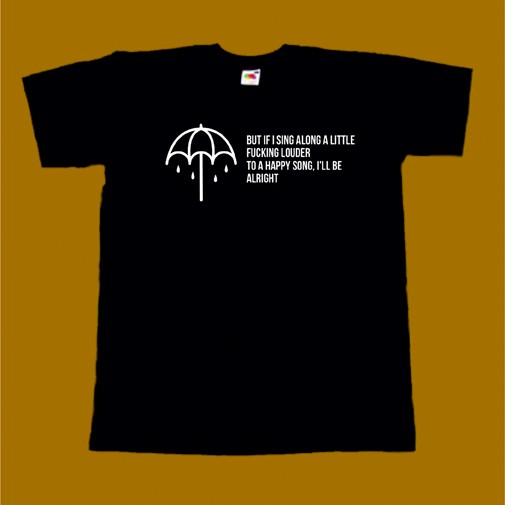 BRING ME THE HORIZON T-SHIRT - A HAPPY SONG