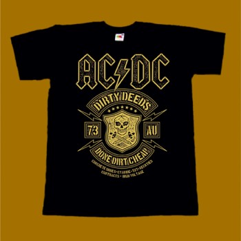 AC / DC T-SHIRT - DIRTY DEEDS DONE DIRT CHEAP 2