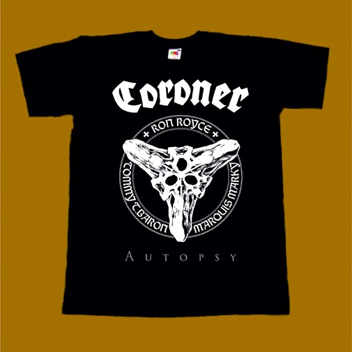 CORONER T-SHIRT - AUTOPSY