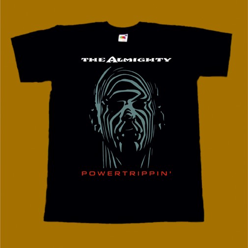 THE ALMIGHTY T-SHIRT - POWERTRIPPIN