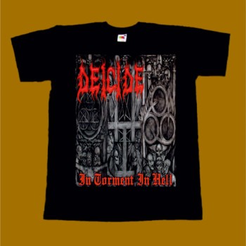 DEICIDE T-SHIRT - IN TORMENT IN HELL
