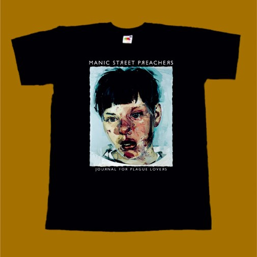MANIC STREET PREACHERS T-SHIRT - JOURNAL FOR PLAGUE LOVERS