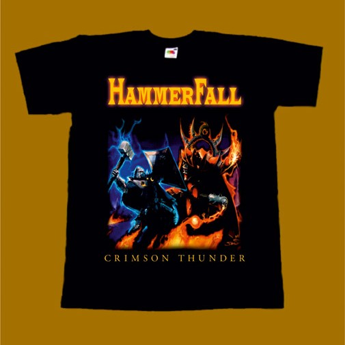 HAMMERFALL T-SHIRT - CRIMSON THUNDER