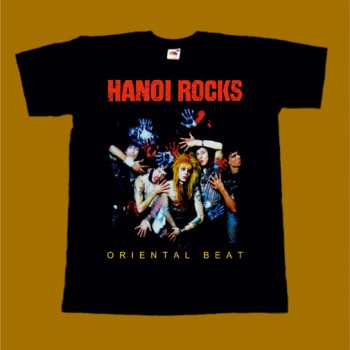 HANOI ROCKS T-SHIRT - ORIENTAL BEAT
