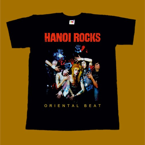 HANOI ROCKS T-SHIRT - ORIENTAL BEAT