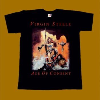 VIRGIN STEELE T-SHIRT - AGE OF CONSENT 2