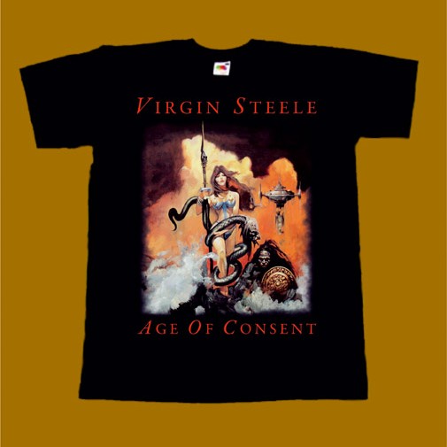 VIRGIN STEELE T-SHIRT - AGE OF CONSENT 2