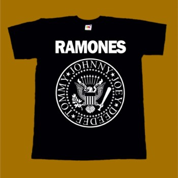 RAMONES T-SHIRT - LOGO 4