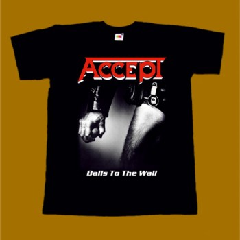 ACCEPT T-SHIRT - BALLS TO THE WALL