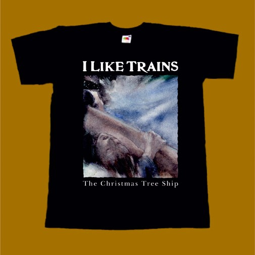 I LIKE TRAINS T-SHIRT - THE CHRISTMAS TREE SHIP