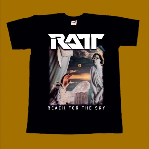 RATT T-SHIRT - REACH FOR THE SKY