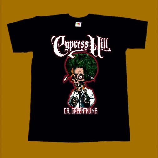 CYPRESS HILL T-SHIRT - MR GREENTHUMB
