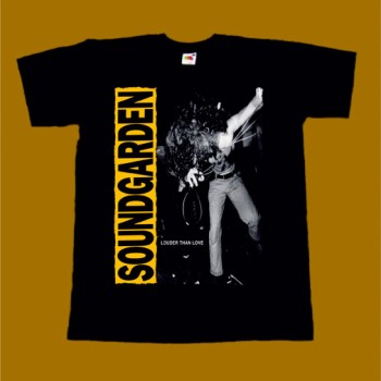 SOUNDGARDEN T-SHIRT - LOUDER THAN LOVE